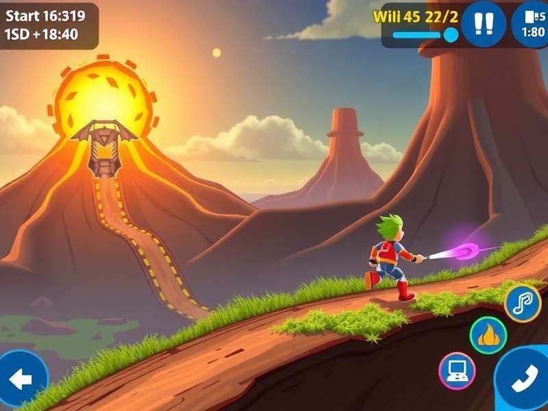 Agent Dash Volcano Vault Gameplay in India